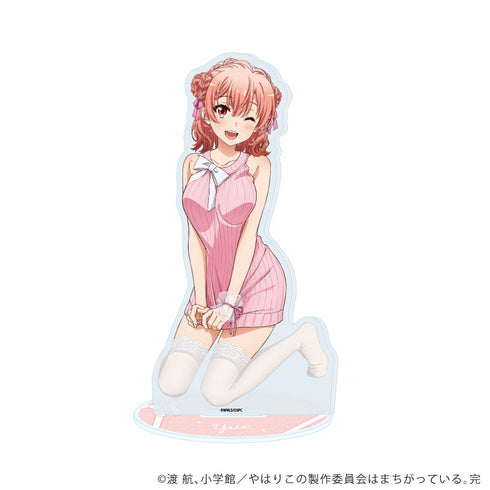 『やはり俺の青春ラブコメはまちがっている。完』アクリルスタンド02/ニットver. 由比ヶ浜結衣(描き下ろしイラスト)